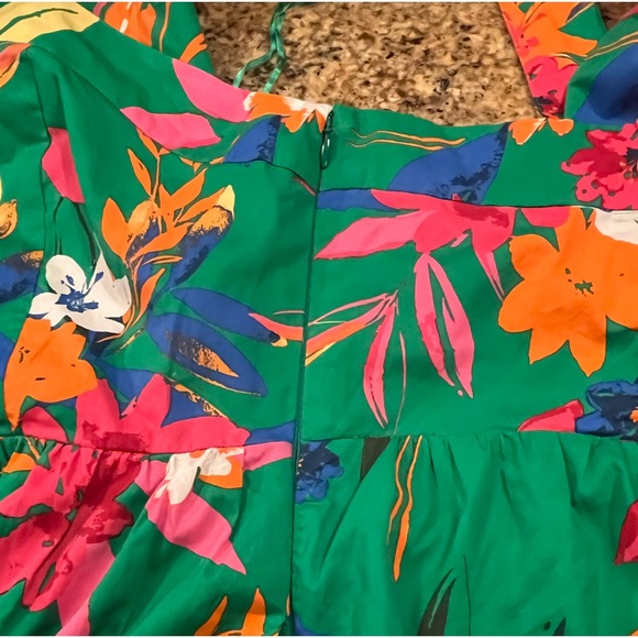 NWT J Crew Women's Printed Tiered Halter Mini Dress - Picture 11 of 16